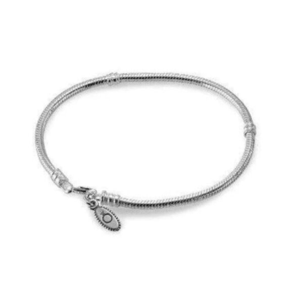Pandora Sterling Silver 18cm/7.1inch Lobster Clasp Bracelet - Picture 1 of 2